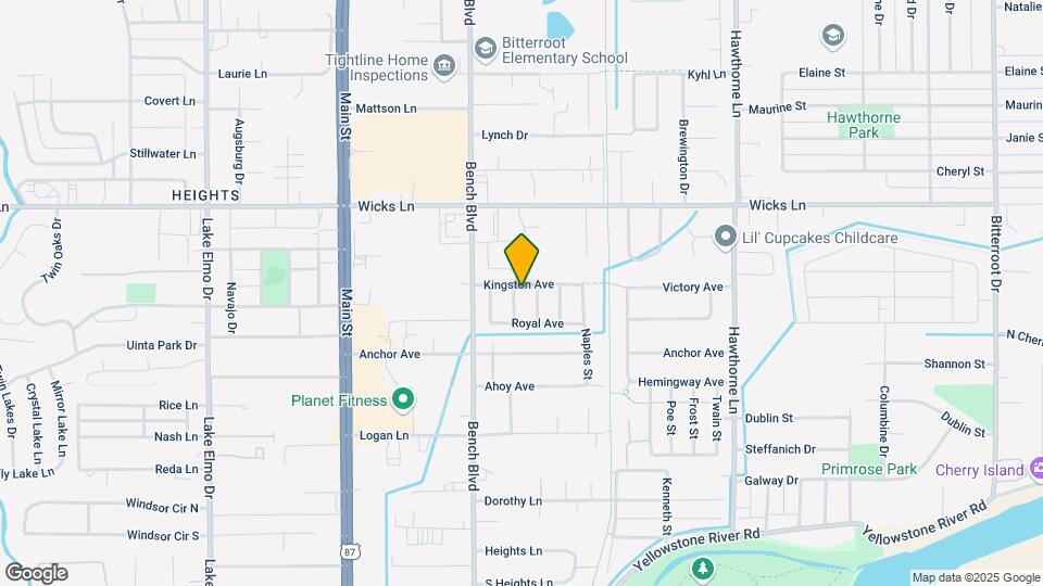 1671 St George Blvd Map and Location Details