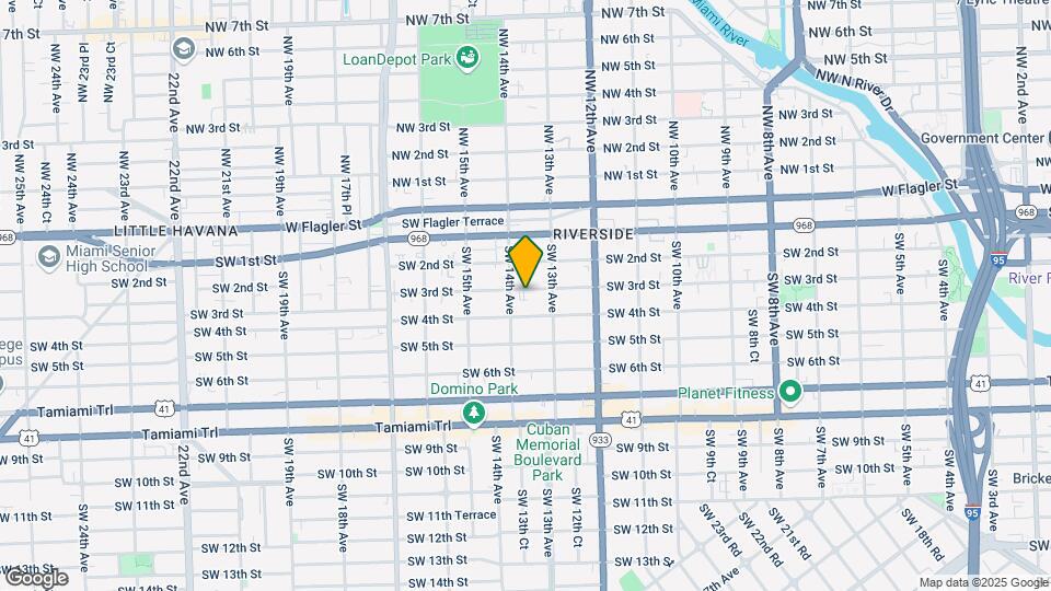 1354 SW 3rd St Mapa y Detalles de la Ubicación