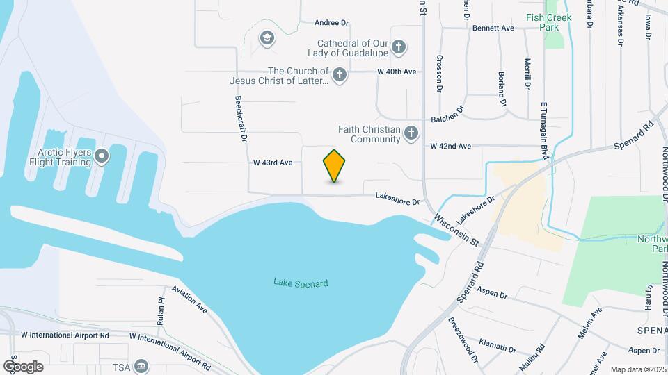 3425 Lakeshore Dr Map and Location Details