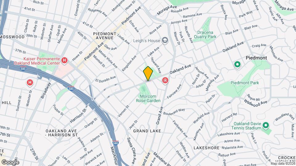 104 Olive Ave Map and Location Details