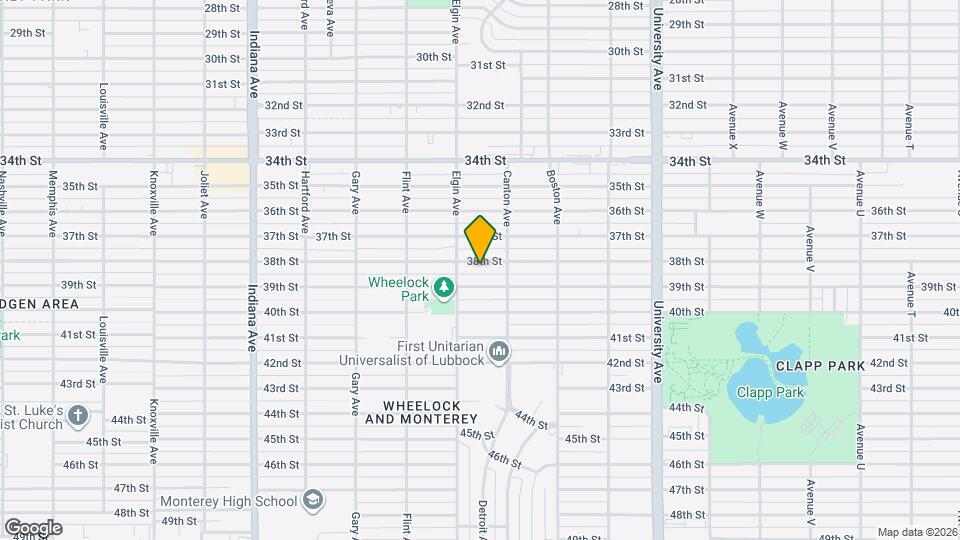 2811 38th St Map and Location Details