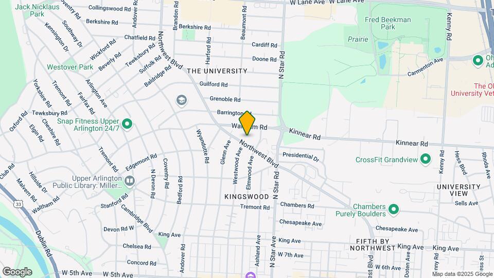 Arlington Mapa y Detalles de la Ubicación