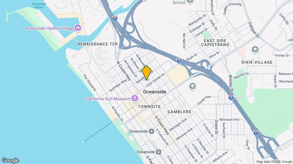 409 N Ditmar St Map and Location Details