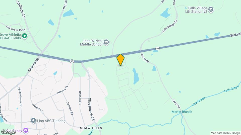 2016 English Saddle Ln Mapa y Detalles de la Ubicación