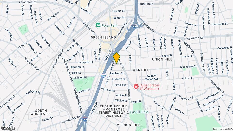 42 Vernon St Mapa y Detalles de la Ubicación