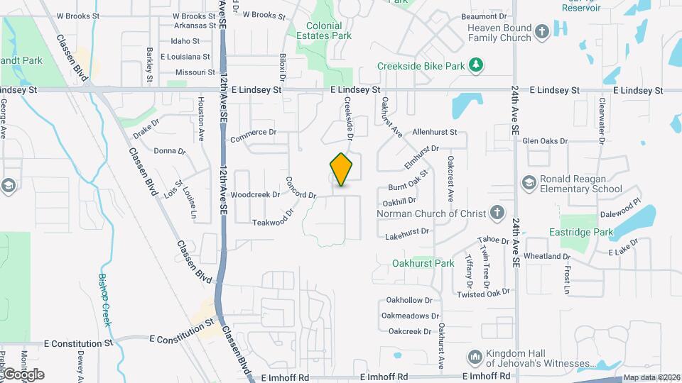 1731 Concord Dr Map and Location Details