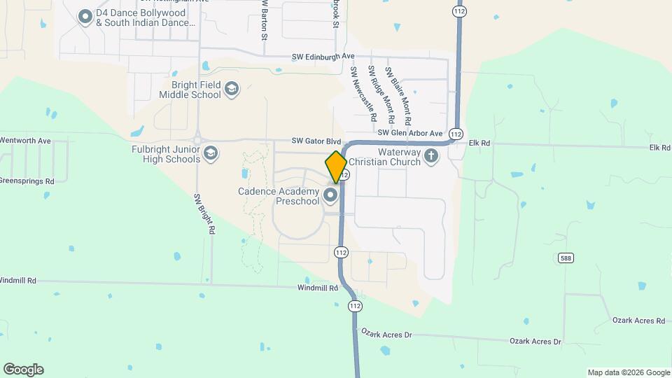 5503 SW Lavender Ln Map and Location Details