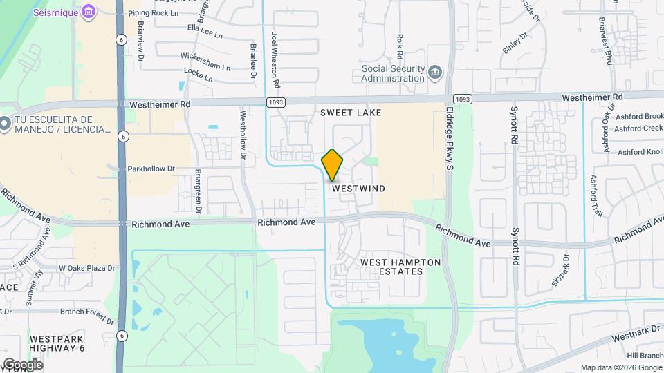 13609 Hollowgreen Dr Map and Location Details