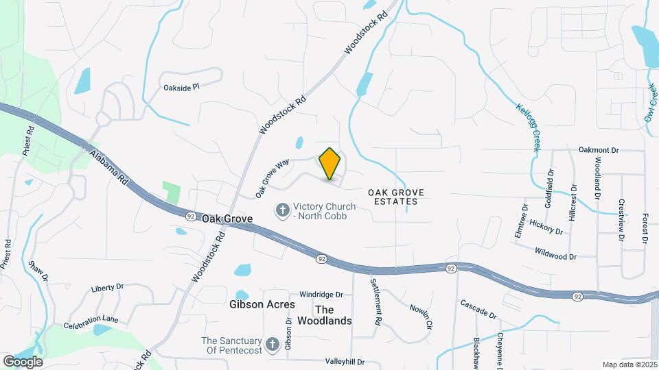 158 Oak Grove Pl Map and Location Details