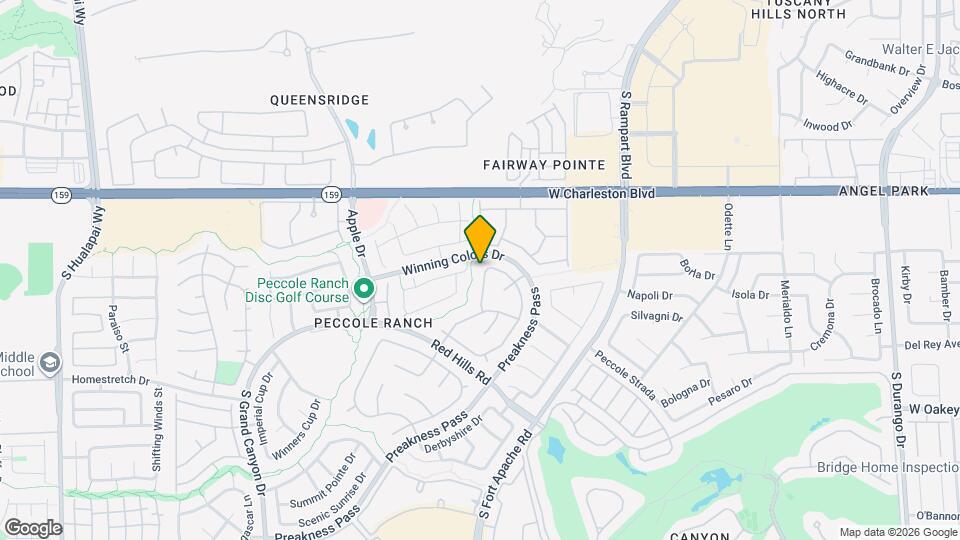 1405 Sunblush Ln Map and Location Details