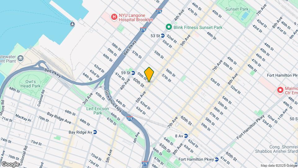 5904 5th Ave Mapa y Detalles de la Ubicación