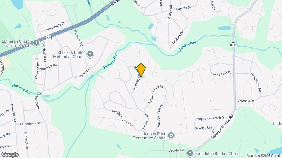 4417 Burgess House Ln Map and Location Details