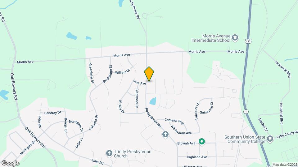 2109 Rocky Brook Rd Map and Location Details
