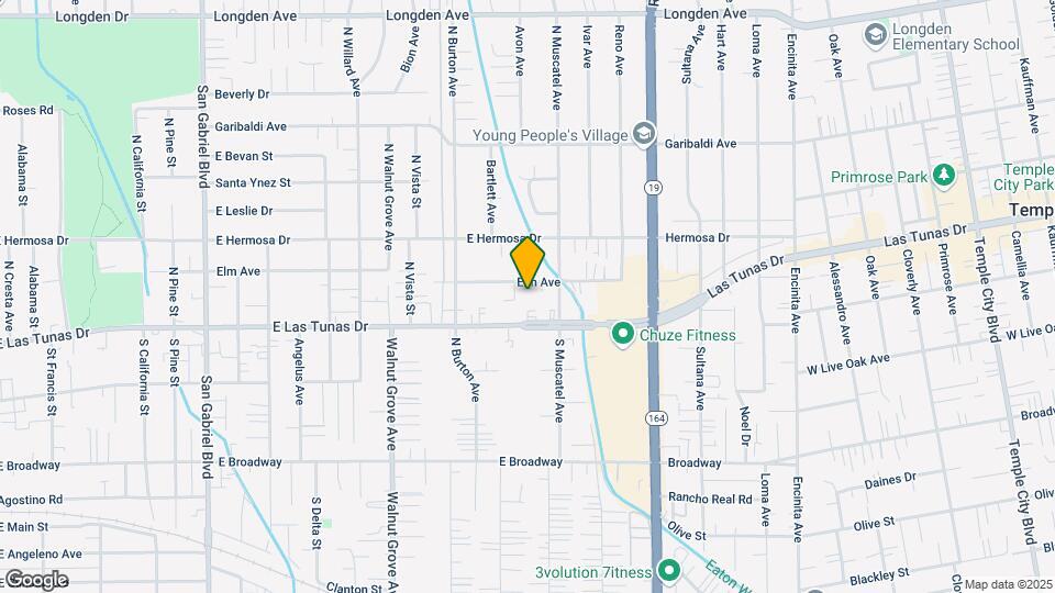 1346 Elm Ave Map and Location Details