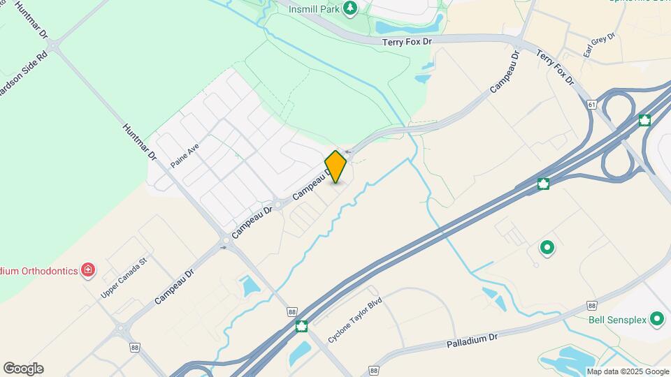 1124 Creekway Private Map and Location Details