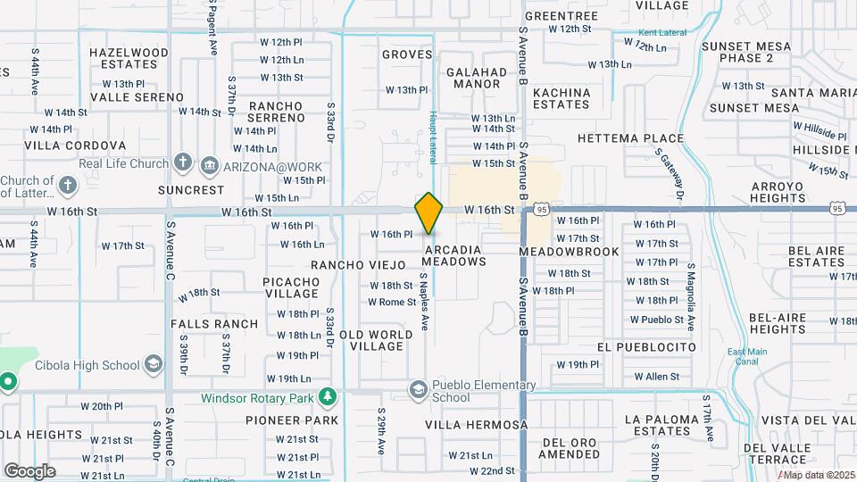 1643 S Naples Ave Map and Location Details