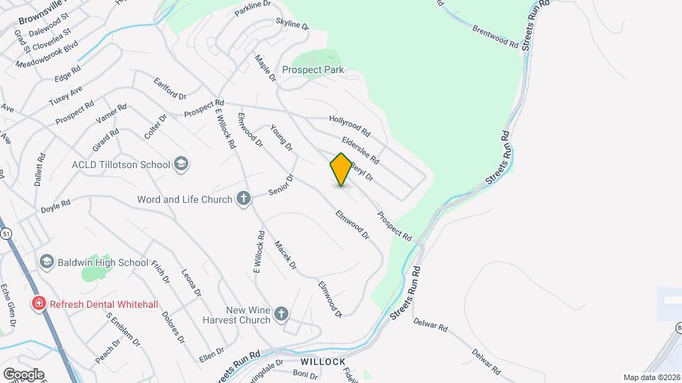 501 Tyler Dr Map and Location Details