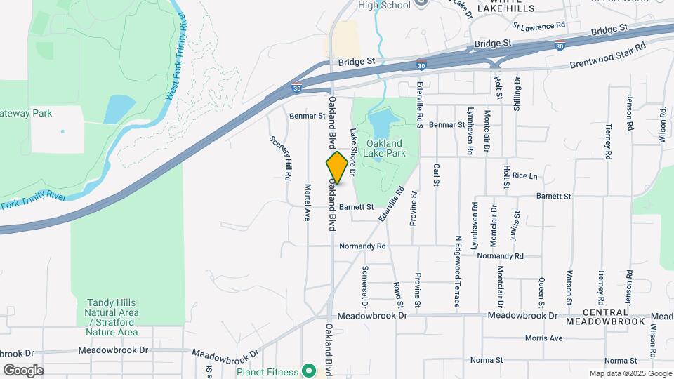 1737 Oakland Blvd Map and Location Details