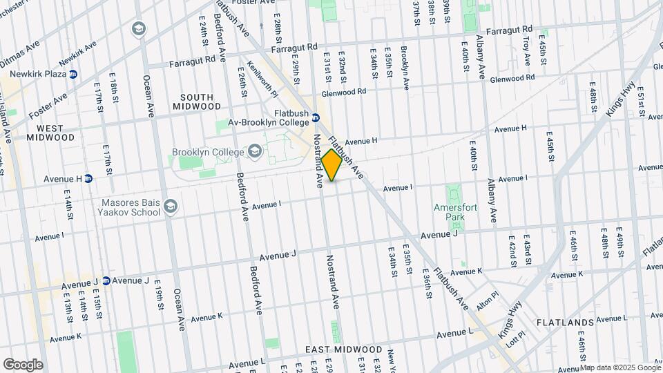 3021 Avenue I Mapa y Detalles de la Ubicación
