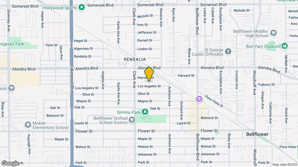 9453-9459 Los Angeles St Mapa y Detalles de la Ubicación