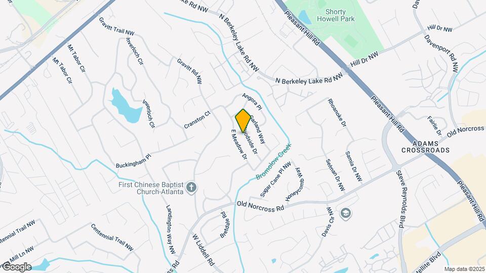 2640 Woodside Dr Map and Location Details