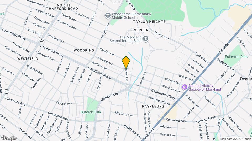 6807 Fairdel Ave Mapa y Detalles de la Ubicación