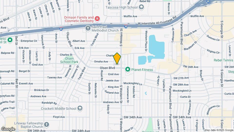 4204 Olsen Blvd Map and Location Details