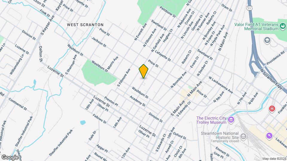 126 S Rebecca Ave Map and Location Details