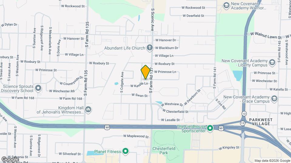 2735 W Katella Ln Map and Location Details