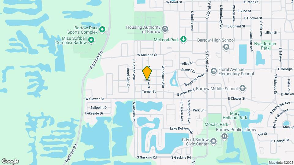 1495 S McAdoo Ave Map and Location Details