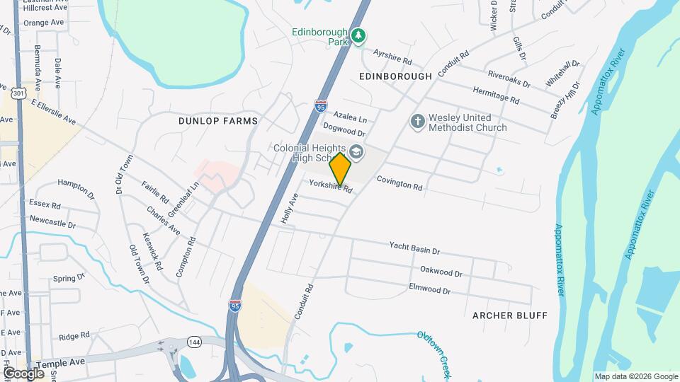 917 Yorkshire Rd Mapa y Detalles de la Ubicación
