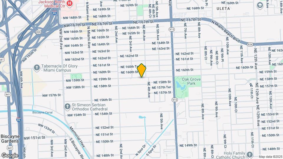 370 NE 159th St Map and Location Details