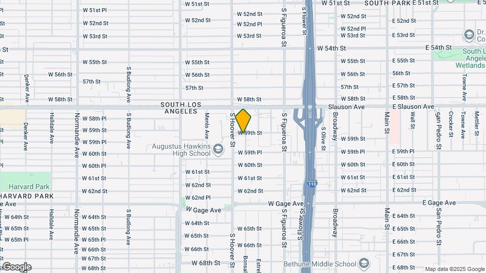 5903-5907 Bonsallo Ave Map and Location Details