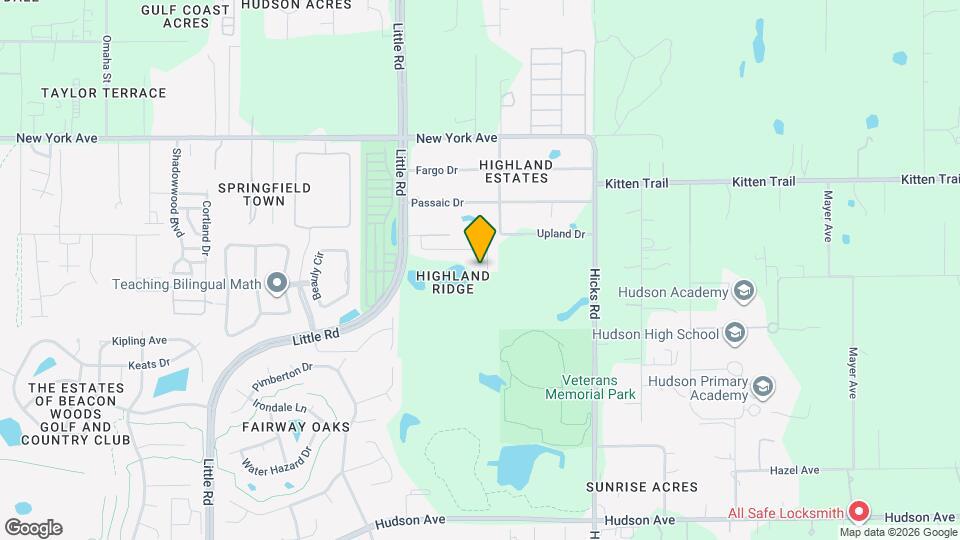 9734 Highland Ridge Dr Map and Location Details