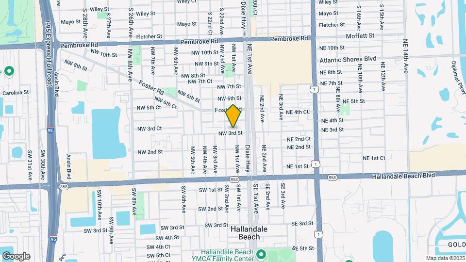 106 NW 3rd St-Unit -106 Map and Location Details