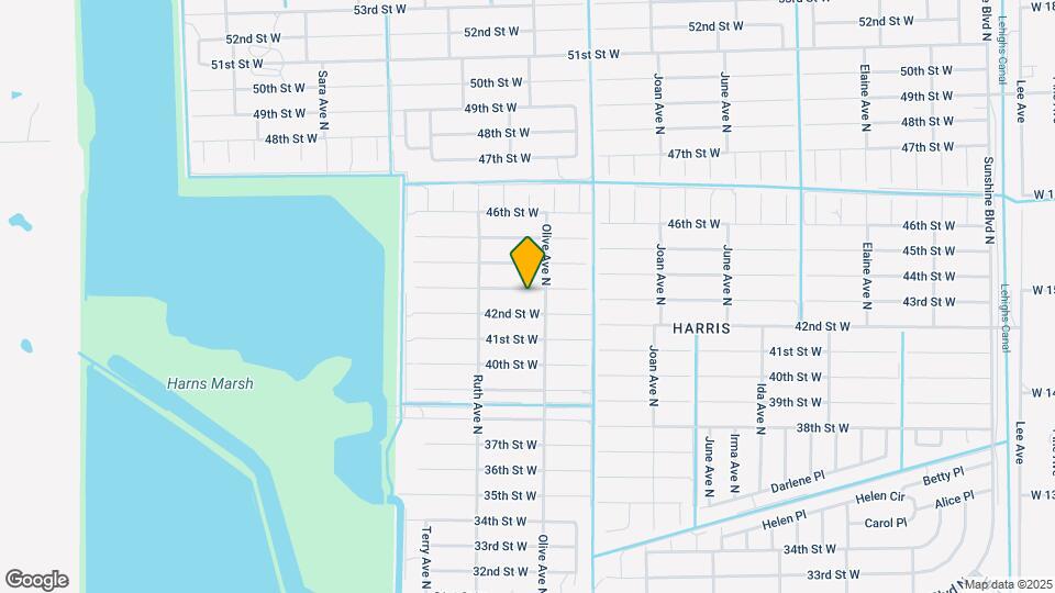 3205 43rd St W Map and Location Details