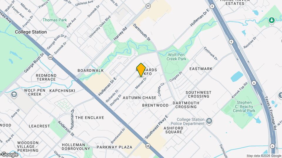 315 Manuel Dr, Unit A Map and Location Details