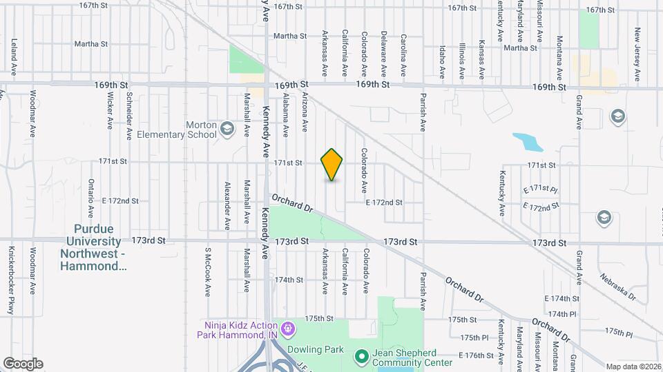 7131 Arkansas Ave Map and Location Details