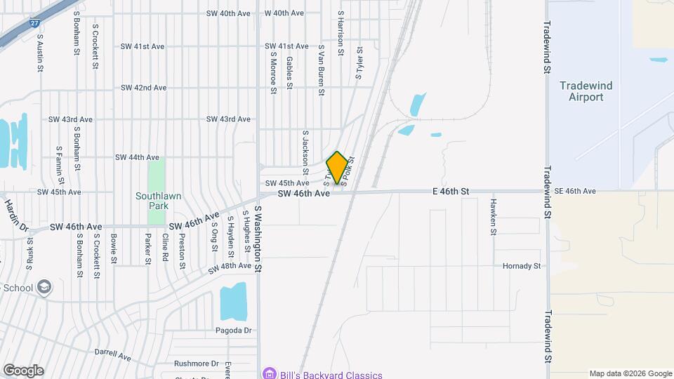 4360 S Polk St Map and Location Details