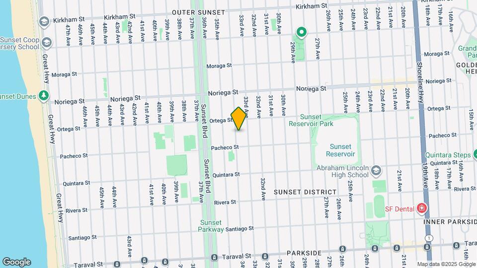 1950 34th Ave Map and Location Details