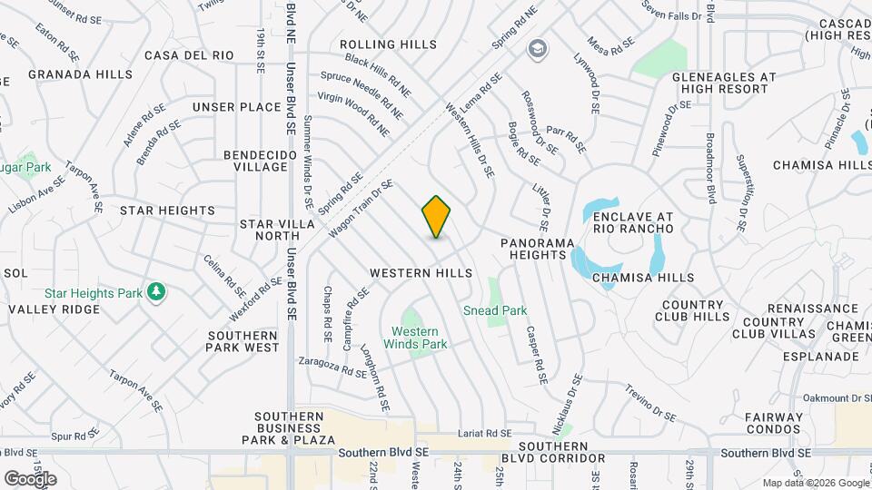 556 Stallion Rd SE Map and Location Details