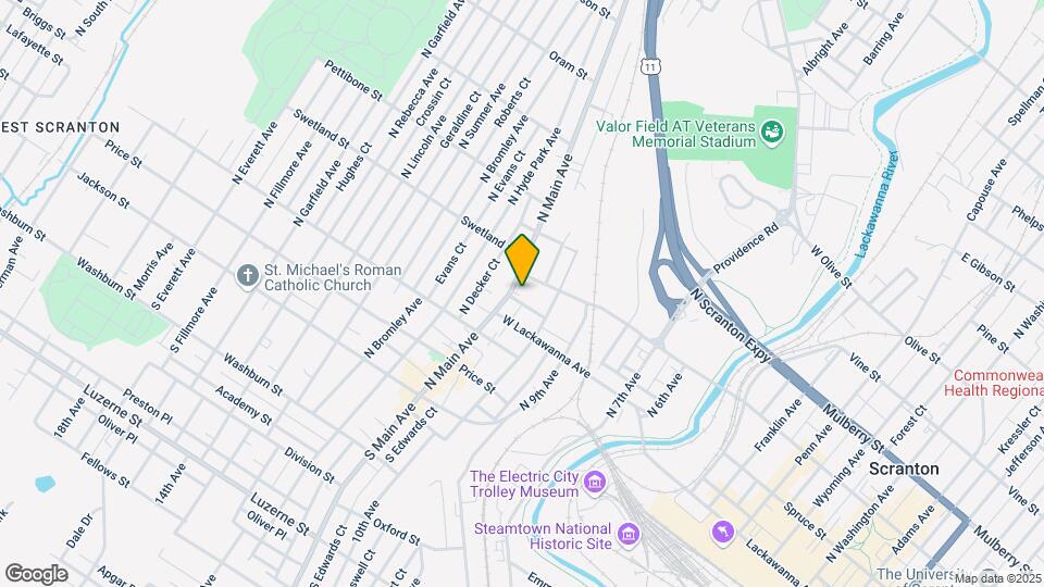 432 N Main Ave, Unit 432 unit #1 Map and Location Details