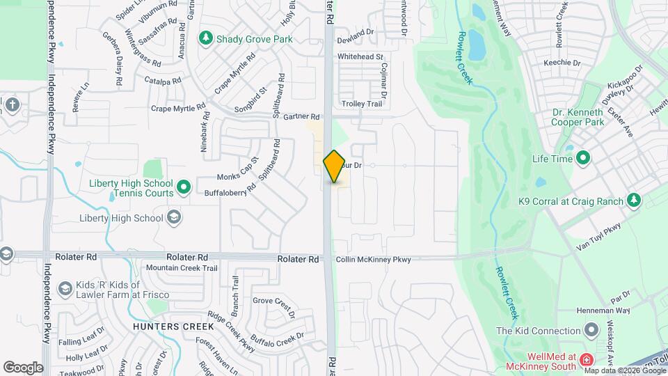 6100 Spieth Rd Map and Location Details