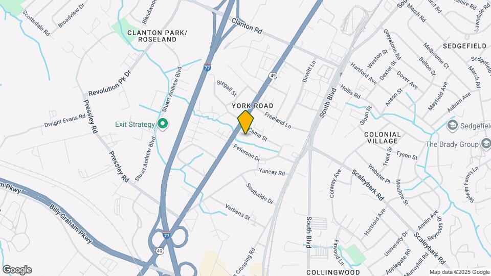 5019 York Park Ln Map and Location Details