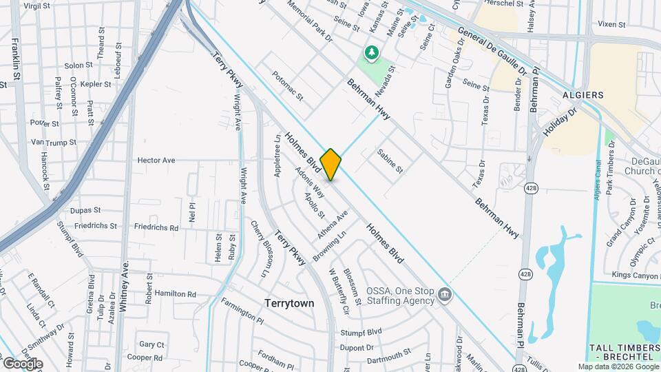 Cedar Crest Apartments and Nearby Terrytown Apartments For Rent