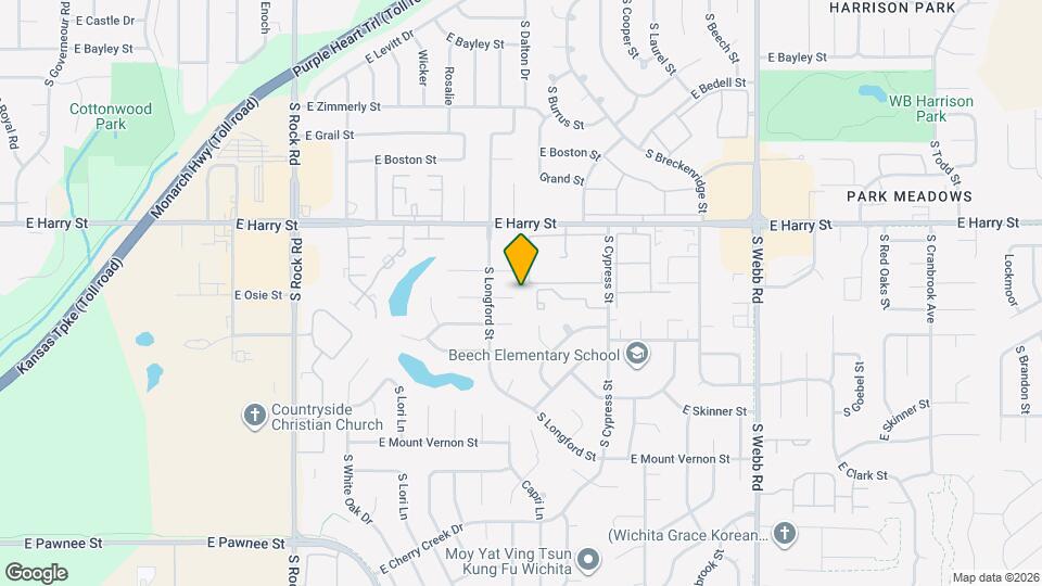 8728 E Arthur Cir Map and Location Details