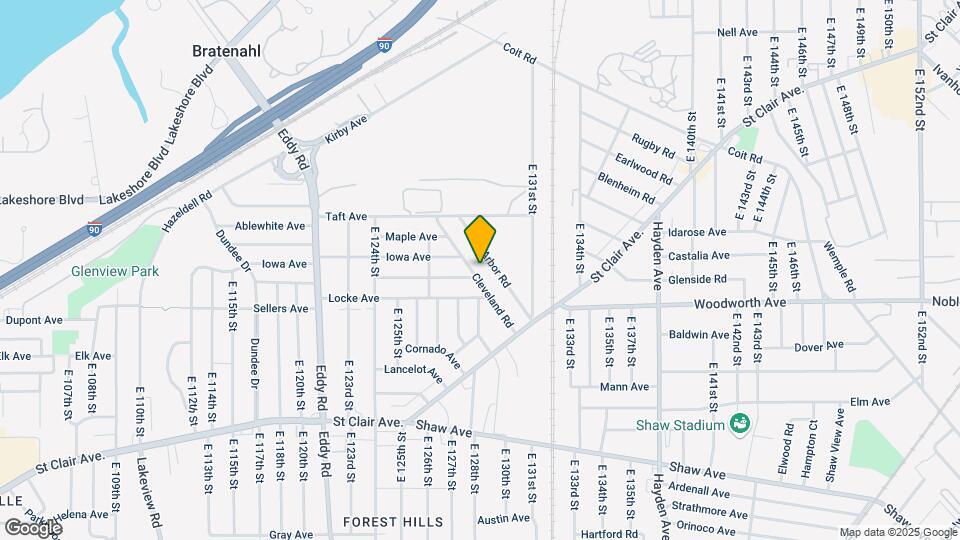 429 Cleveland Rd Map and Location Details