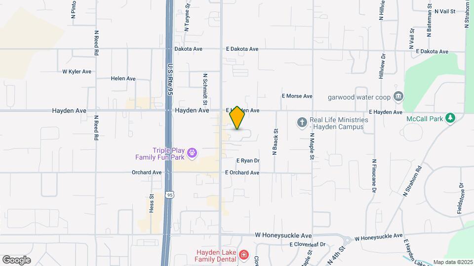 9460 N Government Way Map and Location Details