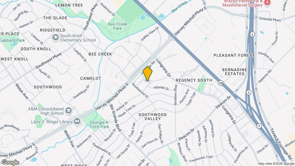 1411 Airline Dr Map and Location Details