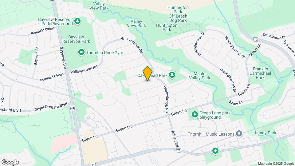 86 Breckonwood Crescent Map and Location Details